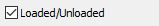 7. Checkbox loaded/unloaded