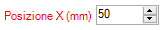 2. X position